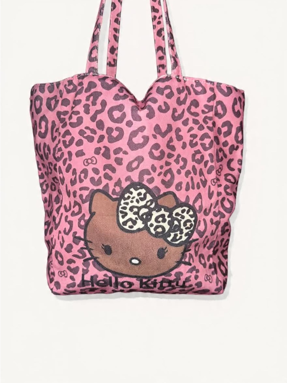 Hello Kitty Pink Leopard Tote (BASIC Mystery Bag Fill up) NWOT
